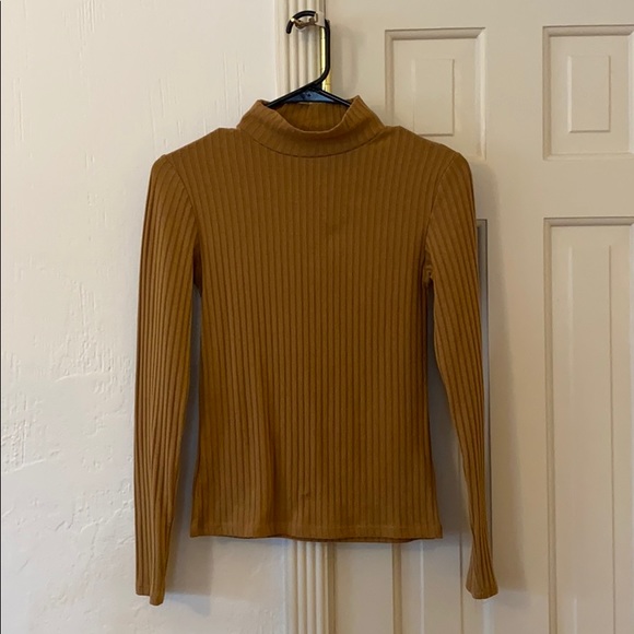 Topshop Tops - Topshop Mock Neck Turtleneck Long Sleeve Top 4